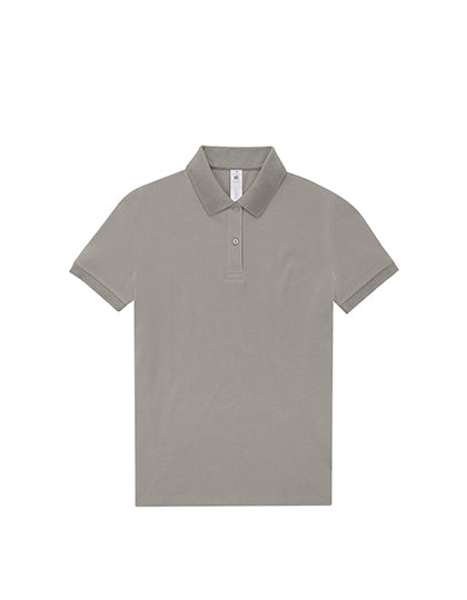 B&C My Polo 210 Damen – Amalfi Grey – blanko