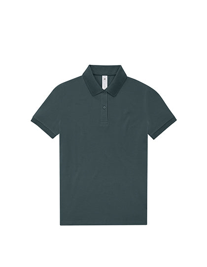 B&C My Polo 210 Damen – Amalfi Teal – blanko