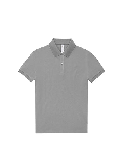 B&C My Polo 210 Damen – Sport Grey (Heather) – blanko