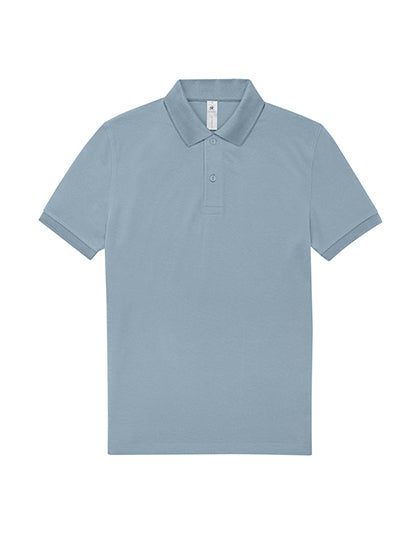 B&C My Polo 210 Herren – Amalfi Blue – blanko
