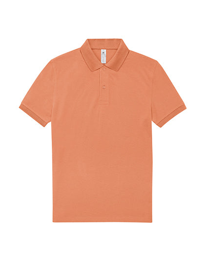 B&C My Polo 210 Herren – Amalfi Coral – blanko