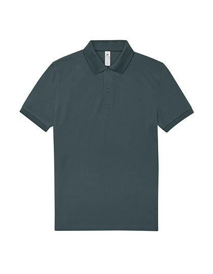 B&C My Polo 210 Herren – Amalfi Teal – blanko