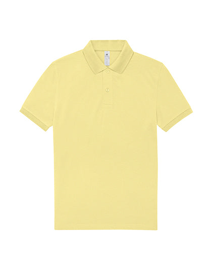 B&C My Polo 210 Herren – Amalfi Yellow – blanko