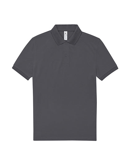 B&C My Polo 210 Herren – Dark Grey (Solid) – blanko