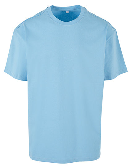 BY102 Heavy Oversize Tee – Baltic Blue – Vorderseite