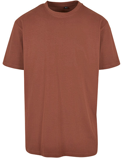 BY102 Heavy Oversize Tee – Bark – Vorderseite