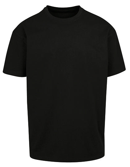 BY102 Heavy Oversize Tee – Black – Vorderseite
