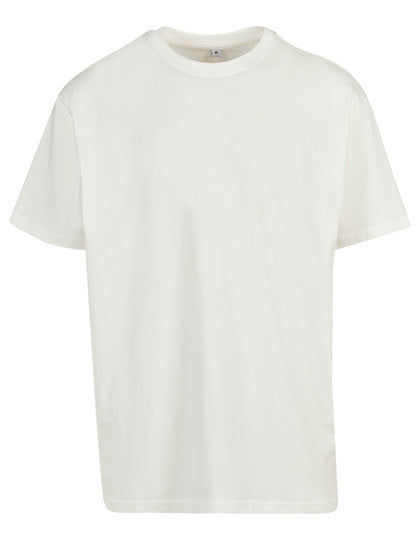 BY102 Heavy Oversize Tee – Blanc White – Vorderseite