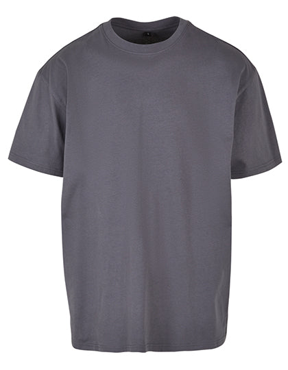BY102 Heavy Oversize Tee – Dark Grey – Vorderseite