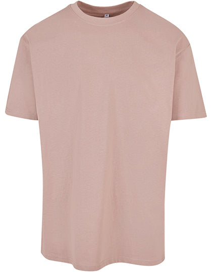 BY102 Heavy Oversize Tee – Dusk Rose – Vorderseite