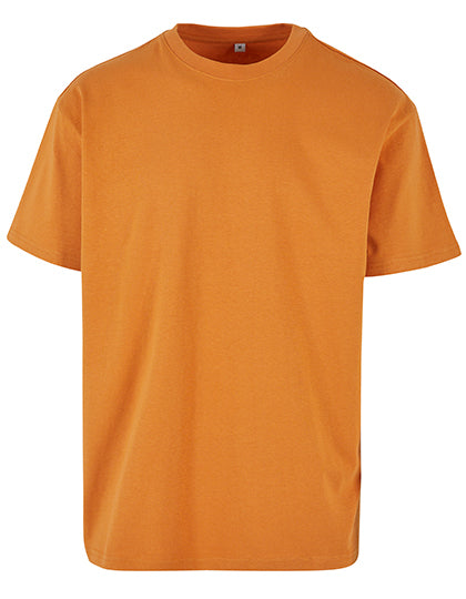 BY102 Heavy Oversize Tee – Forgotten Orange – Vorderseite