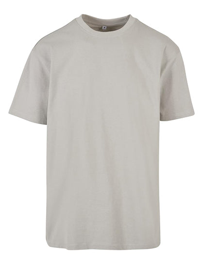 BY102 Heavy Oversize Tee – Light Asphalt – Vorderseite