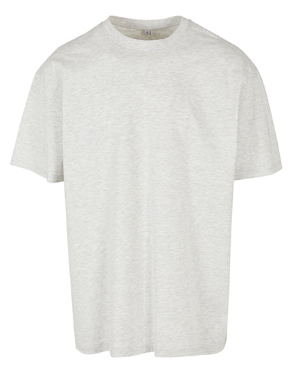BY102 Heavy Oversize Tee – Light Grey – Vorderseite