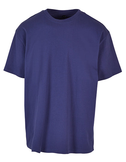 BY102 Heavy Oversize Tee – Light Navy – Vorderseite