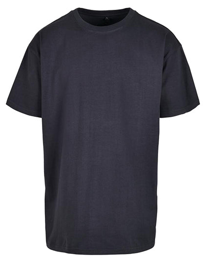 BY102 Heavy Oversize Tee – Navy – Vorderseite