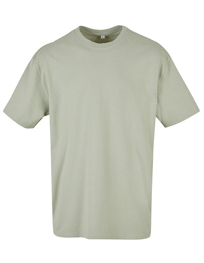 BY102 Heavy Oversize Tee – Soft Salvia – Vorderseite