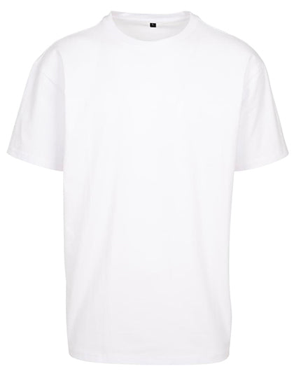 BY102 Heavy Oversize Tee – White – Vorderseite