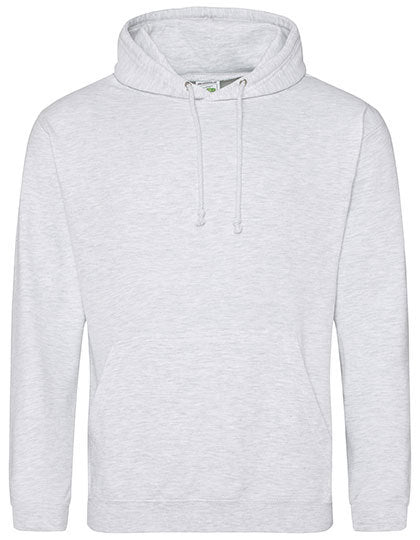 JH001 College Hoodie – Ash (Heather) – Vorderseite