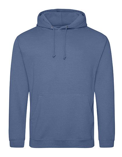 JH001 College Hoodie – Atlantic Blue – Vorderseite