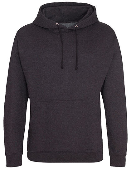 JH001 College Hoodie – Black Smoke – Vorderseite