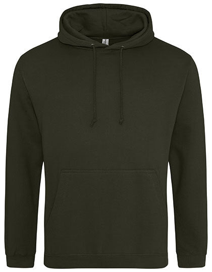 JH001 College Hoodie – Combat Green – Vorderseite