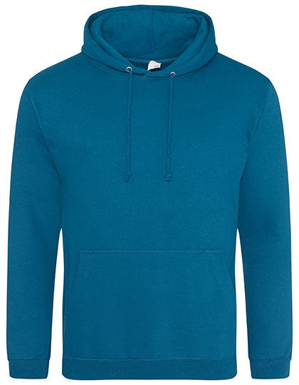 JH001 College Hoodie – Deep Sea Blue – Vorderseite