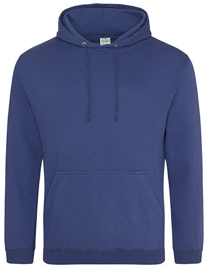 JH001 College Hoodie – Denim Blue – Vorderseite