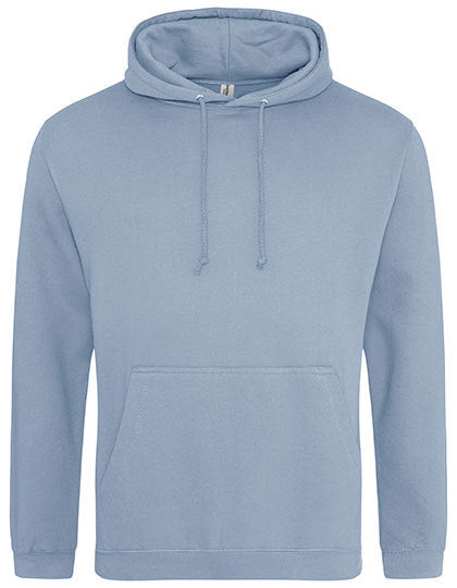 JH001 College Hoodie – Dusty Blue – Vorderseite