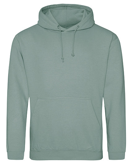 JH001 College Hoodie – Dusty Green – Vorderseite