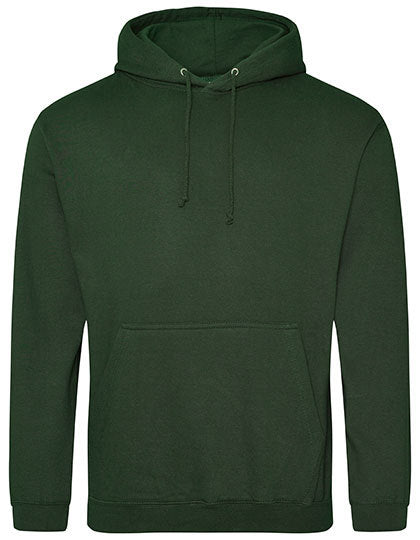 JH001 College Hoodie – Forest Green – Vorderseite